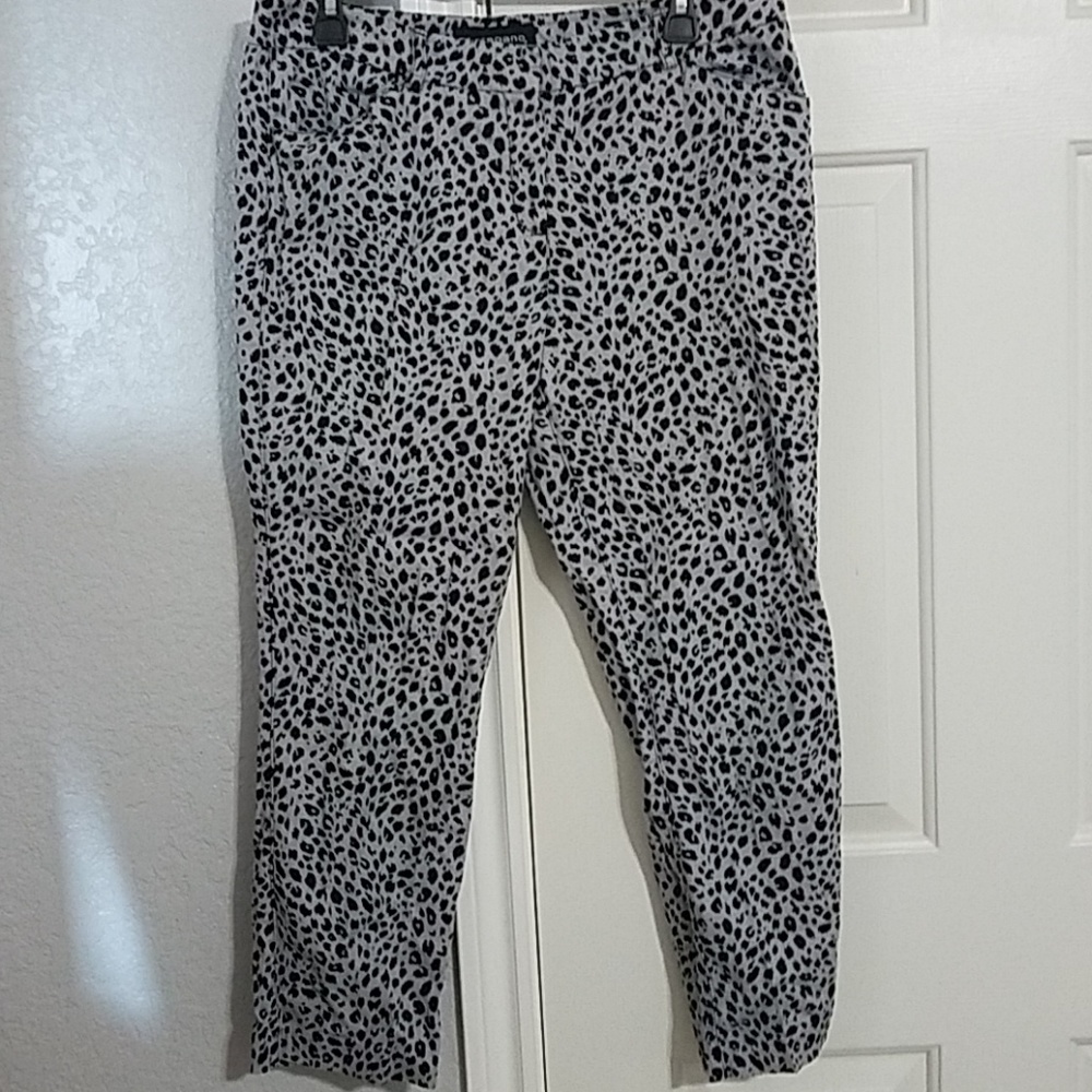 Leopard print pants